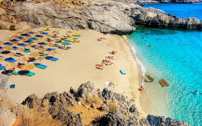 beach in crete