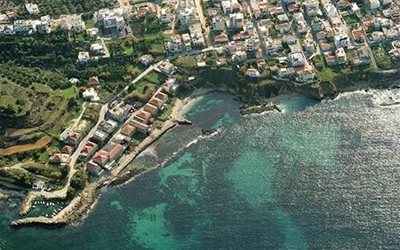 panoramic picture of chalepa town